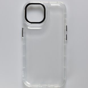 【iPhone15/14/13 ケース】ソフトパフケース (クリア)-4573531550413