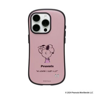 【iPhone15 Pro ケース】PEANUTS iFace First Classケース (くすみピンク/キャリー)-4522327970881