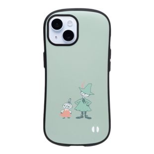 【iPhone15 ケース】ムーミン iFace First Classケース (くすみグリーン/スナフキン)-4522327966105