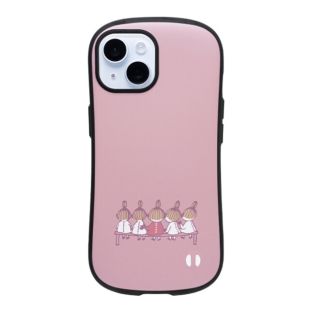 【iPhone15 ケース】ムーミン iFace First Classケース (くすみピンク/リトルミイときょうだい)-4522327966099