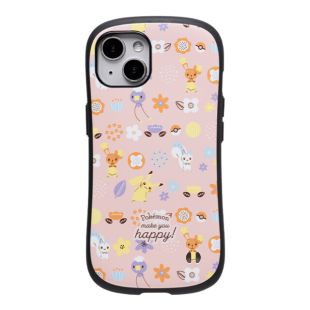 【iPhone13 ケース】ポケットモンスター/ポケモン iFace First Classケース (北欧/集合)-4522327962695