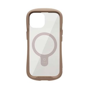 【iPhone15 ケース】iFace Reflection Magnetic強化ガラスクリアケース (ベージュ)-4522327961988