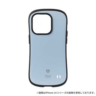 【iPhone15 Pro ケース】iFace First Class KUSUMIケース (くすみブルー)-4522327960318