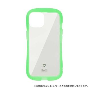 【iPhone15 ケース】iFace Reflection Neo 強化ガラスクリアケース (クリアグリーン)-4522327959374