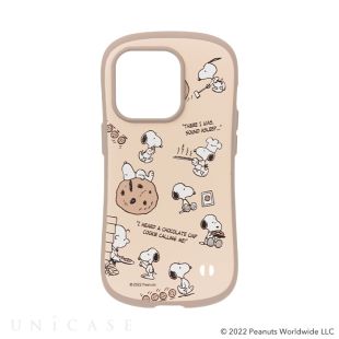 【iPhone14 Pro ケース】PEANUTS iFace First Class Cafeケース (チョコチップクッキー)-4522327947470