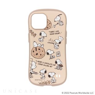 【iPhone14 ケース】PEANUTS iFace First Class Cafeケース (チョコチップクッキー)-4522327947456