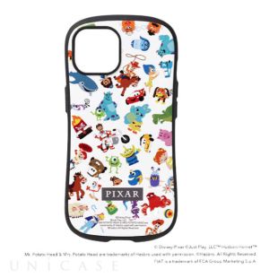【iPhone14 ケース】ディズニー/ピクサーキャラクターiFace First Classケース (ピクサー総柄/ホワイト)-4522327946855