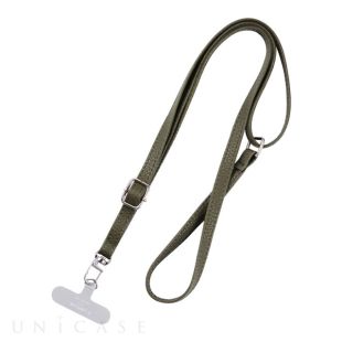 ショルダーストラップ 「SHOULTY MULTI STRAP」PUレザータイプ (カーキ)-4570025857904