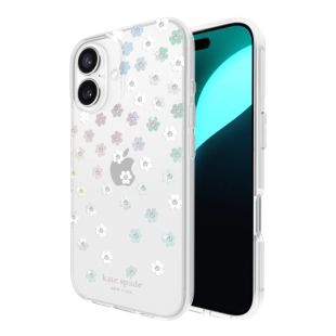 【iPhone16 ケース】Protective Hardshell Case (Scattered Flowers)-4573565919248