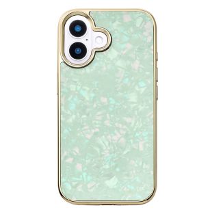 【iPhone16 ケース】Glass Shell Case (mint)-4573558556283
