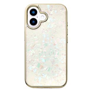 【iPhone16 ケース】Glass Shell Case (gold)-4573558556269