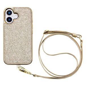 【iPhone16 ケース】Cross Body Case Duo (prism gold)-4573558554883