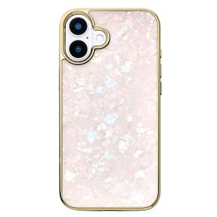 【iPhone16 Plus ケース】Glass Shell Case (pink)-4573558556337