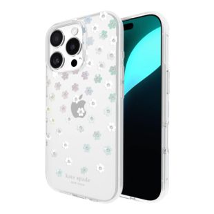 【iPhone16 Pro ケース】Protective Hardshell Case (Scattered Flowers)-4573565919477