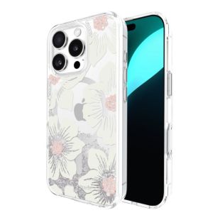 【iPhone16 Pro ケース】Liquid Glitter MagSafe Case (Hollyhock)-4573565919507