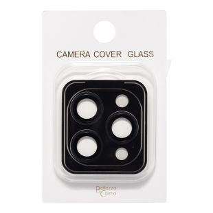【iPhone16 Pro/16 Pro Max フィルム】カメラ保護セット (Black）-4571678760382