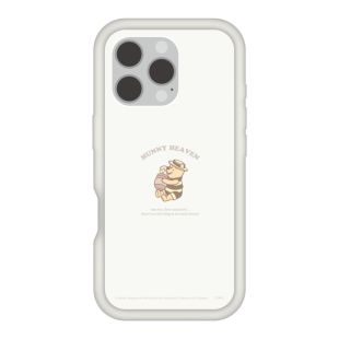 【iPhone16 Pro ケース】ディズニーキャラクター プランプフレームケース (くまのプーさん)-4550213125077