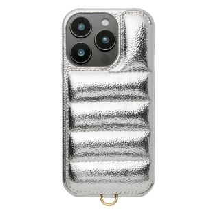 【iPhone16 Pro ケース】Puffy Case (silver)-4573558555941