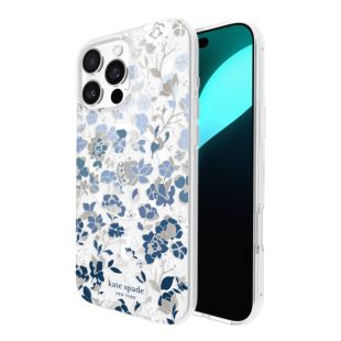 【iPhone16 Pro Max ケース】Protective Hardshell Case for MagSafe (Flowerbed Blue)-4573565919613