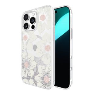 【iPhone16 Pro Max ケース】Liquid Glitter MagSafe Case (Hollyhock)-4573565919736