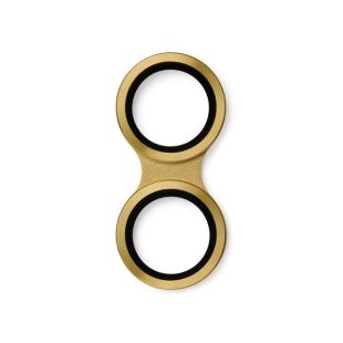 【iPhone15/15 Plus/14/14 Plus フィルム】Kenko スマートフォンレンズプロテクター (イエロー)-4961607799895