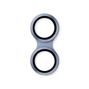 【iPhone15/15 Plus/14/14 Plus フィルム】Kenko スマートフォンレンズプロテクター (ブルー)-4961607799864