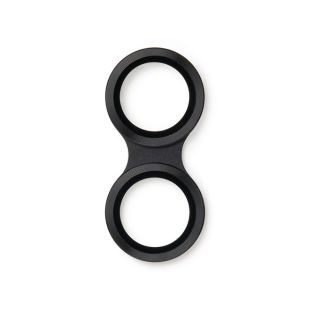 【iPhone15/15 Plus/14/14 Plus フィルム】Kenko スマートフォンレンズプロテクター (ブラック)-4961607799840