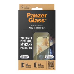 【iPhone15 フィルム】UWF 反射防止＆ブルーライトカット 治具付-5711724028137