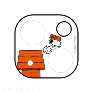 【iPhone14/14 Plus フィルム】ピーナッツ カメラカバー (ドッグハウス)-4550213092010
