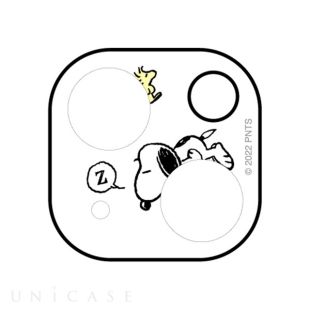 【iPhone14/14 Plus フィルム】ピーナッツ カメラカバー (スヌーピー)-4550213092003