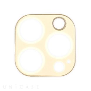 【iPhone13 Pro/13 Pro Max フィルム】カメラ保護ガラス (ゴールド)-4550213075365