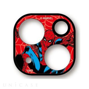 【iPhone13 mini/13 フィルム】MARVEL カメラカバー (スパイダーマン)-4550213071763