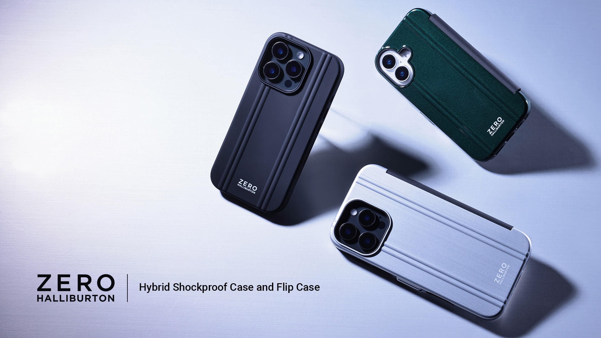 【iPhone15 / 15 Pro ケース】ZERO HALLIBURTON Hybrid Shockproof case ゼロハリバートン